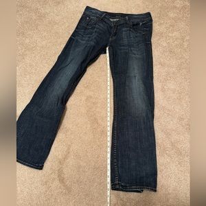 Hudson Jean, low rise boot cut, excellent used condition.